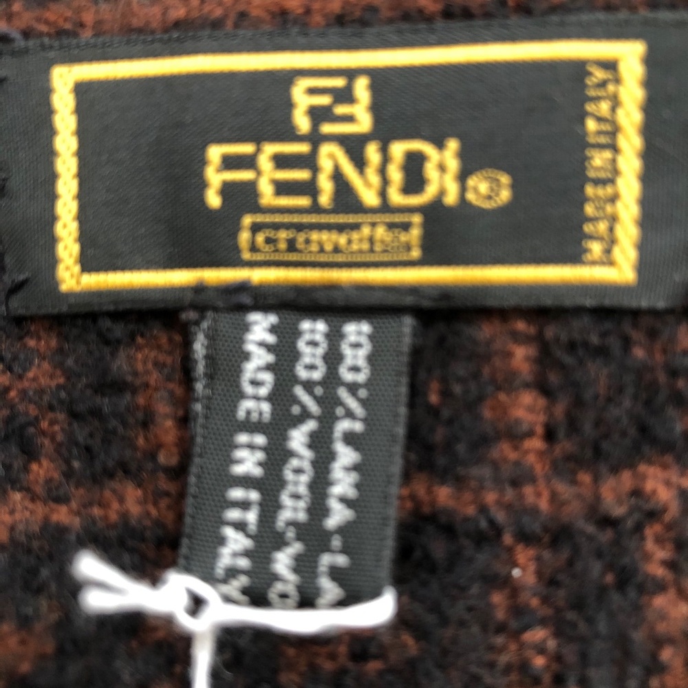 Authentic FENDI Zucca FF pattern design - Picture 5 of 5